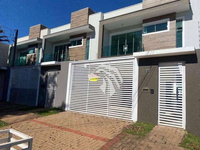 Sobrado com 3 dormitórios para alugar, 150 m² por R$ 4.400,00/mês - Country - Cascavel/PR