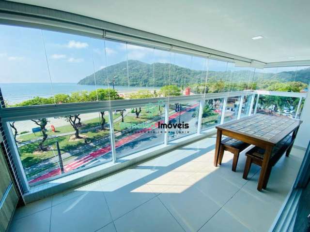 Oportunidade!! Lindo Apartamento Com Vista Panorâmica para o mar 3 Dorm (1 suíte) 'Pé na Areia'- Centro de Bertioga.