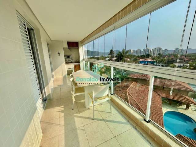 Lindo Apartamento Mobiliado com vista para o mar ''2 dorm sendo 1 suíte'' a apenas 100 m do mar em Bertioga