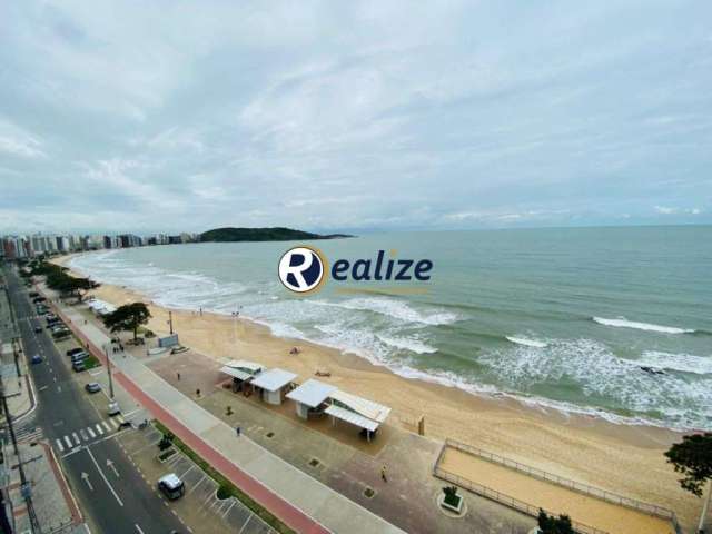 Apartamento composto por 4 quartos de frente para mar á venda na Praia do Morro, Guarapari-ES - Realize Negócios Imobiliários.