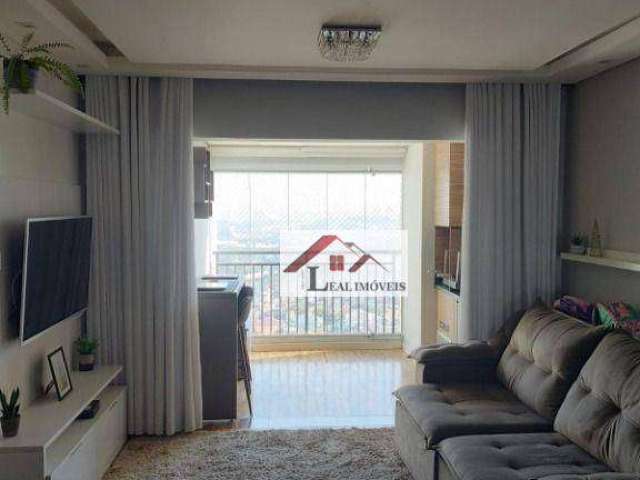Apartamento com 3 dormitórios à venda, 84 m² por R$ 770.000,00 - Vila América - Santo André/SP