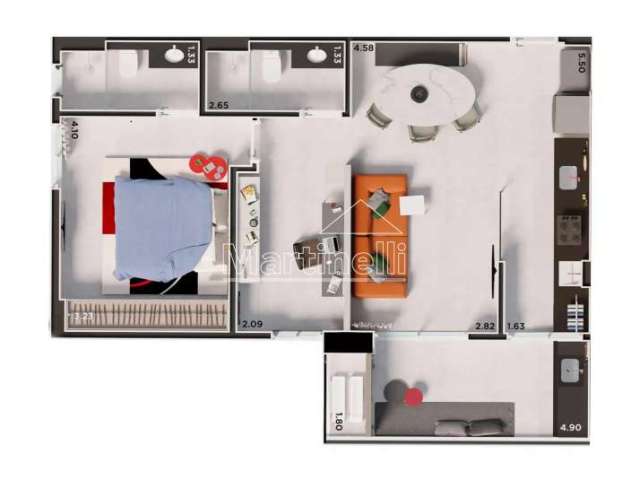 Apartamento Padrão em Ribeirão Preto