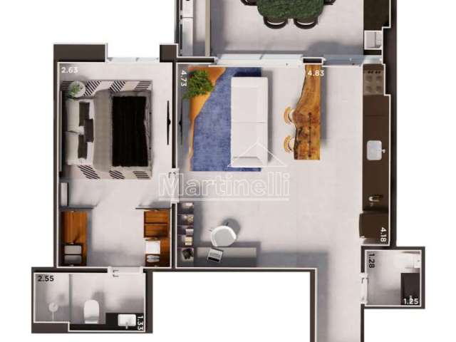 Apartamento Padrão em Ribeirão Preto