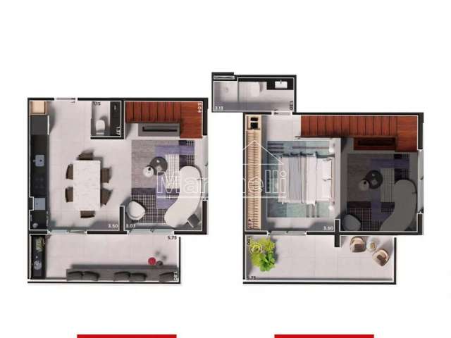 Apartamento Padrão em Ribeirão Preto