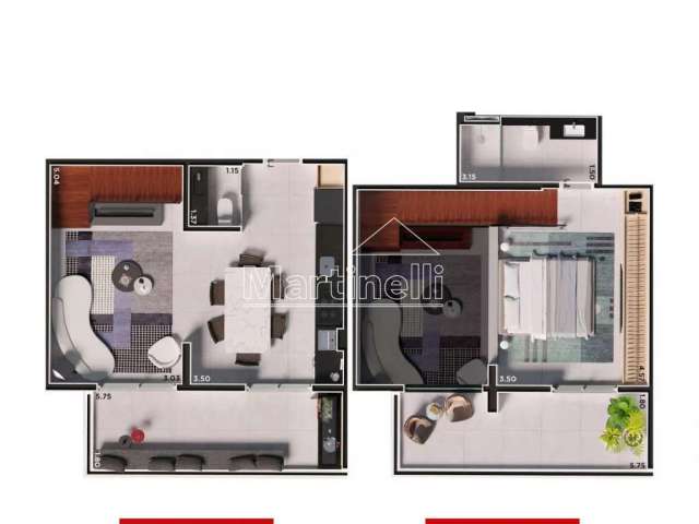 Apartamento Padrão em Ribeirão Preto