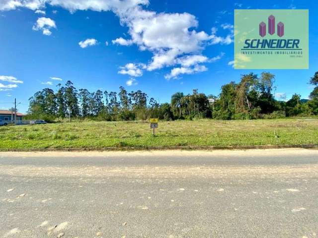 Terreno à venda no bairro Warnow em Indaial/SC