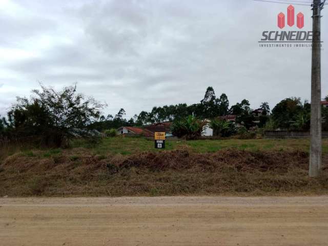 Terreno à venda no bairro Araponguinhas em Timbó/SC