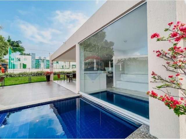 Casa 05 Suítes 420m² no Condomínio Padre Monte - PORTEIRA FECHADA