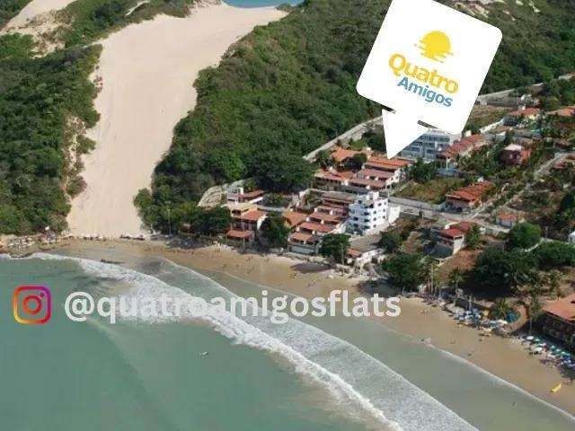 Apartamento Flat Mobiliado No Condomínio Vila 4 Amigos em Ponta Negra