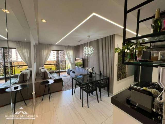 Apartamento com 2 dormitórios à venda, 65 m² por R$ 750.000,00 - Cabo Branco - João Pessoa/PB