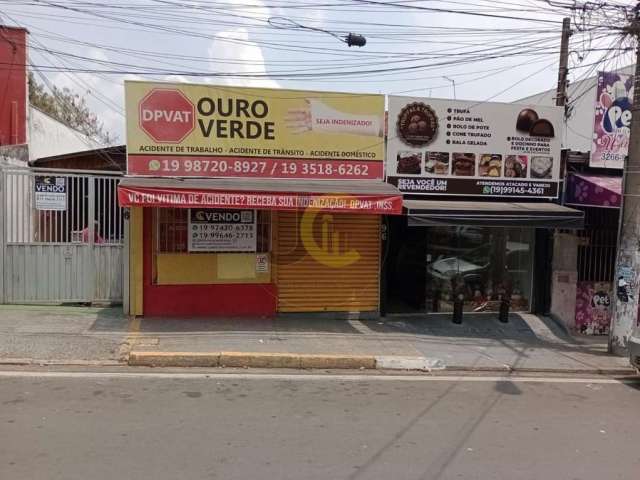 Ponto Comercial para Venda em Campinas, Ouro Verde, 2 dormitórios, 1 banheiro, 1 vaga