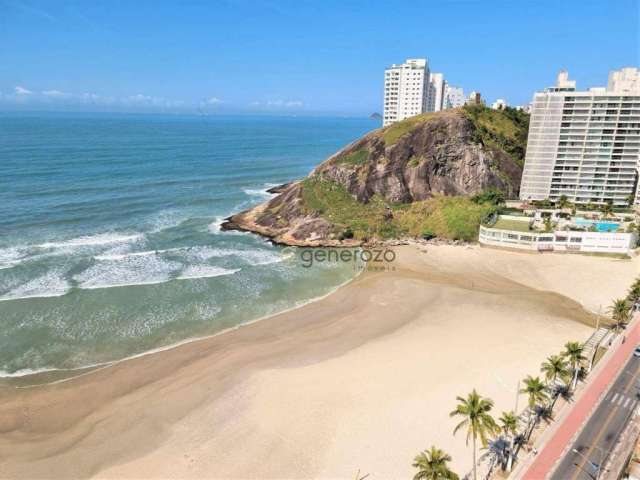 Apartamento a venda na praia da Enseada, alto padrão, frenteao mar, 06 suítes, sacada gourmet e 06 vagas de garagem