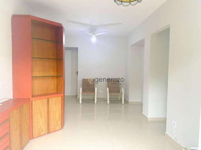 Apartamento à venda na praia da Enseada, 02 dormitórios, sacada, 01 vaga