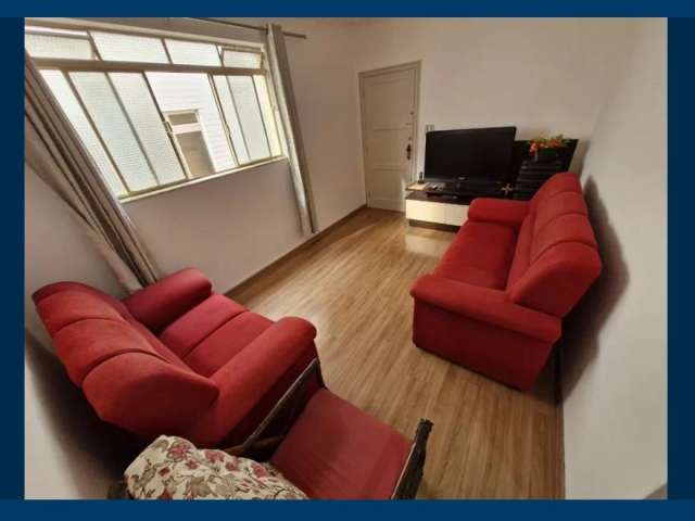 Apartamento 1º andar , 2 quartos, 1 vaga de garagem,  5 quadras da praia do Embaré , Cidade: Santos/SP