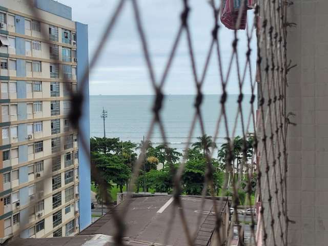 Apartamento Vista Mar , 2 quartos, prédio frente mar, Bairro: Embaré, Cidade: Santos/SP