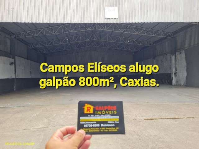 Barracão / Galpão / Depósito com 2 salas para alugar na Rua Lublin, Campos Elíseos, Duque de Caxias por R$ 12.000