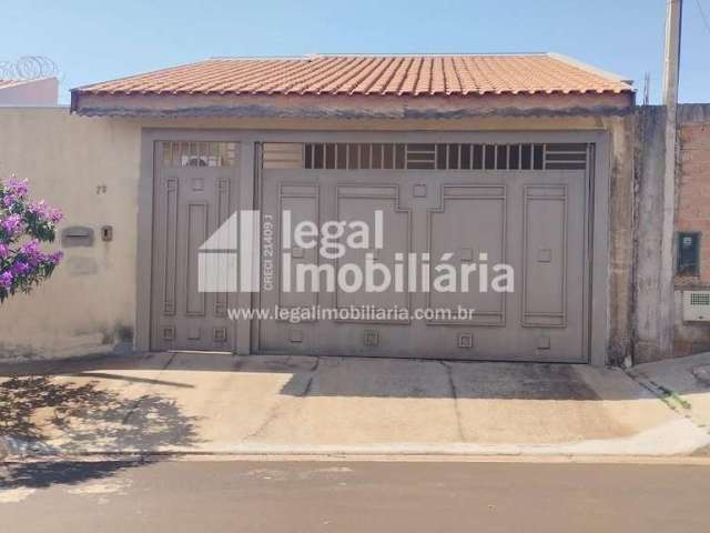 Casa com 2 dormitórios e 2 vagas de garagens coberta bairro Liliane Tenuto,