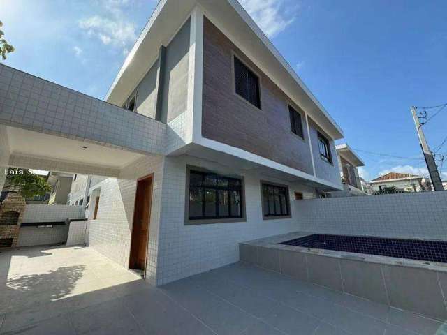 Casa para Venda em Santos, Vila Belmiro, 3 dormitórios, 3 suítes, 5 banheiros, 2 vagas