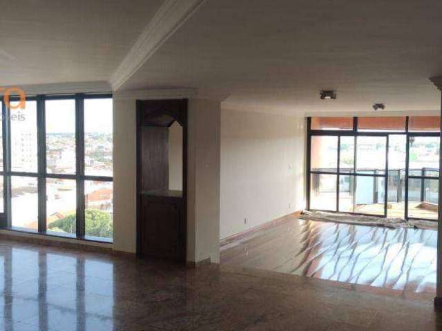 Apartamento com 3 dormitórios para alugar, 416 m² por R$ 6.390,00/mês - Centro - Barretos/SP