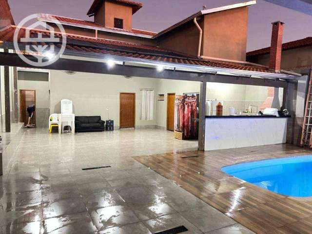 Casa de festas com 3 dormitórios à venda, 200 m² por R$ 475.000