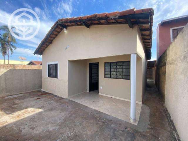 Casa com 2 dormitórios para alugar, 89 m² por R$ 1.400,00/mês - São Salvador - Barretos/SP