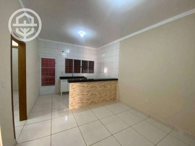 Casa com 2 dormitórios para alugar, 77 m² por R$ 1.470,00/mês - Ibirapuera - Barretos/SP