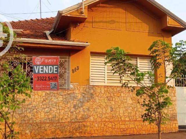 Casa com 3 dormitórios à venda, 183 m² por R$ 330.000,00 - Centro - Barretos/SP