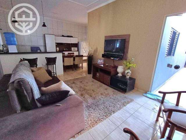 Casa com 3 dormitórios para alugar, 110 m² por R$ 1.794,00/mês - Dom João Bosco - Barretos/SP