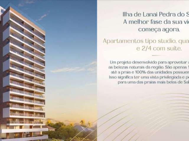 Apartamento com 1 quarto à venda na Avenida General Severino Filho, 190, Itapuã, Salvador, 40 m2 por R$ 415.000