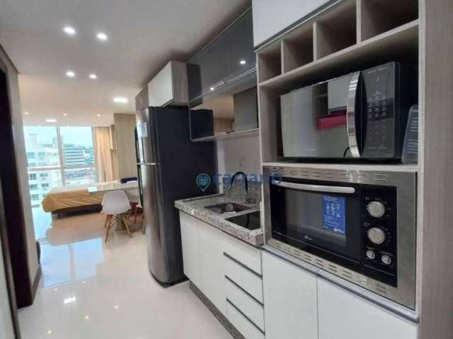 Studio com 1 dormitório para alugar, 31 m² por R$ 3.998,00/mês - Agronômica - Florianópolis/SC