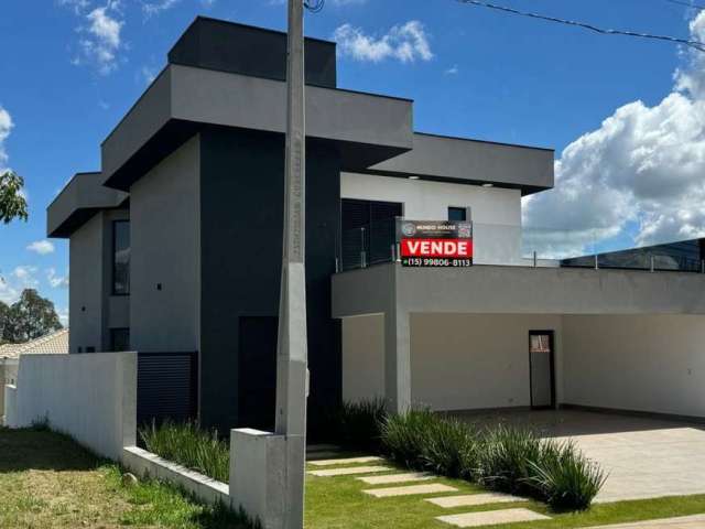 Casa em Condomínio de Luxo em Cajuru do Sul - Sorocaba: 340m², 3 Dormitórios, 3 Suítes, 5 Banheiros - Venda por R$1.700.000