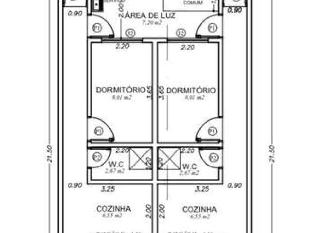 Casa em Jardim Vista Barbara - Sorocaba: 54M², 2 Dormitórios, 1 Suite, 1 Banheiro por R$ 235.000 para venda