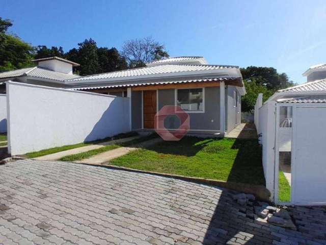 Casa com 2 dormitórios à venda, 64 m² por R$ 310.000,00 - Rincão Mimoso (Itaipuaçu) - Maricá/RJ