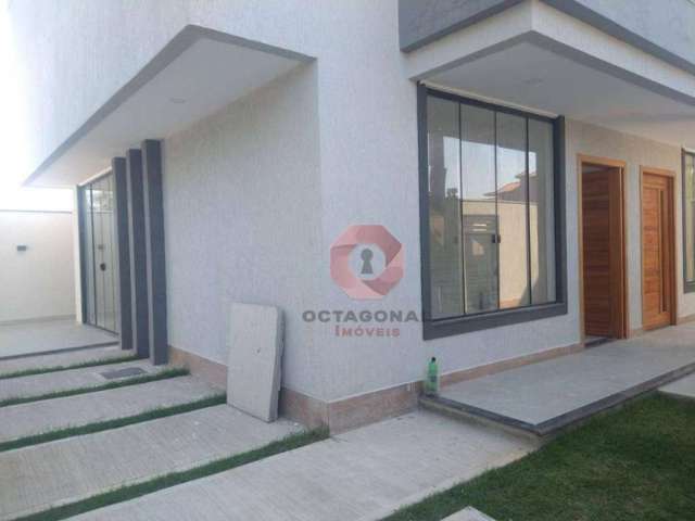 Casa com 3  quartos à venda, 90 m² por R$ 499.000 - Jardim Atlântico Leste (Itaipuaçu) - Maricá/RJ