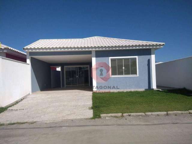 Casa com 3 dormitórios à venda, 100 m² por R$ 550.000,00 - Cajueiros (Itaipuaçu) - Maricá/RJ