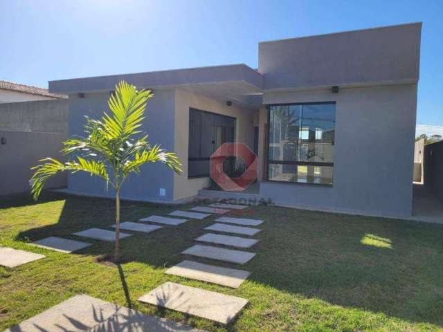 Casa com 3 quartos à venda, 99 m² por R$ 620.000 - Jardim Atlântico Central (Itaipuaçu) - Maricá/RJ