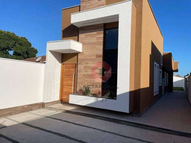 Casa com 3 quartos à venda, 90 m² por R$ 499.000 - Itaipuaçu - Maricá/RJ