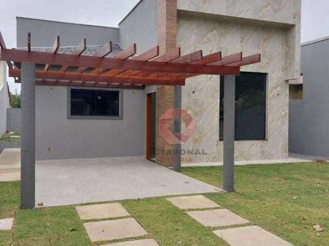 Casa com 3 dormitórios à venda, 101 m² por R$ 540.000,00 - Inoã - Maricá/RJ