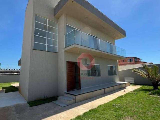 Casa com 4 quartos  à venda, 120 m² por R$ 650.000 - Jardim Interlagos (Ponta Negra) - Maricá/RJ