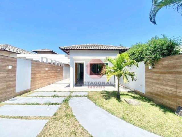 Casa com 3 dormitórios à venda, 100 m² por R$ 650.000,00 - Jardim Atlântico Oeste (Itaipuaçu) - Maricá/RJ