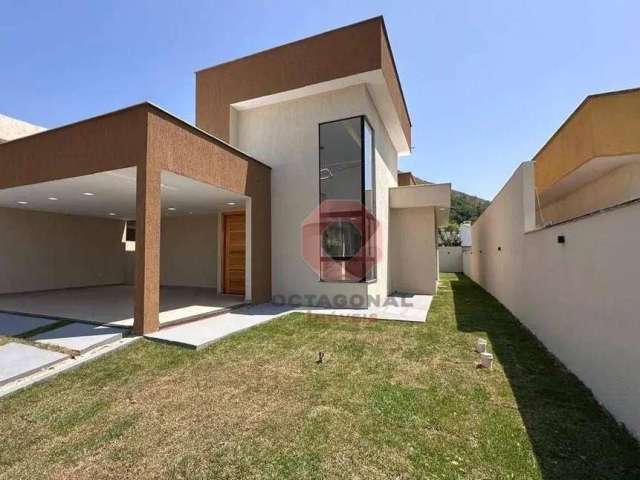 Casa com 3 dormitórios à venda, 140 m² por R$ 840.000 - Cajueiros - Maricá/RJ