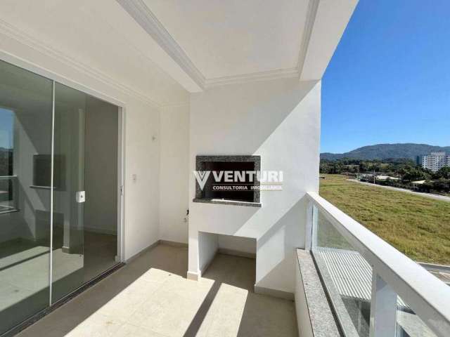 Apartamento com 3 dormitórios sendo 01 suíe,  venda, 89 m² por R$ 395350,00 - Itoupava Central - Blumenau/SC