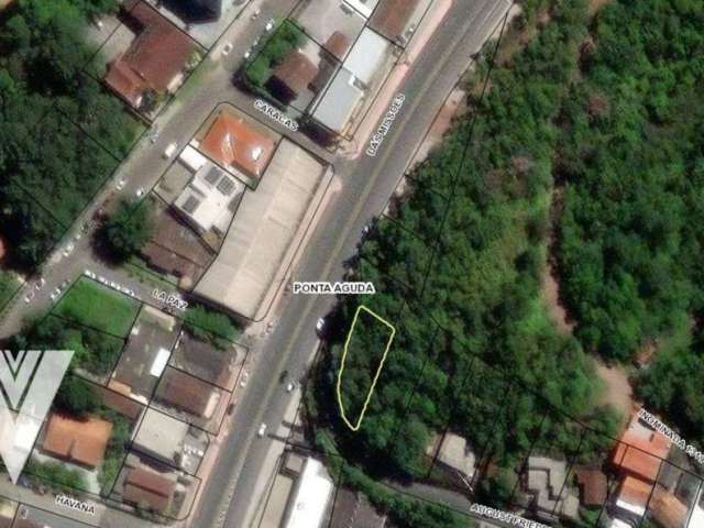 Terreno à venda, 665 m² por R$ 180.000,00 - Ponta Aguda - Blumenau/SC