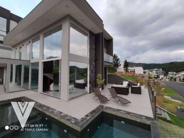 Casa com 4 dormitórios, sendo 3 SUÍTES à venda, 404 m² - Itoupava Central - Blumenau/SC