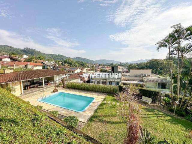 Casa com 3 dormitórios à venda, 314 m² por R$ 1.450.000,00 - Velha - Blumenau/SC