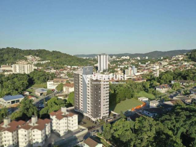 Apartamento com 2 dormitórios à venda, 54 m² por R$ 370.000,00 - Água Verde - Blumenau/SC