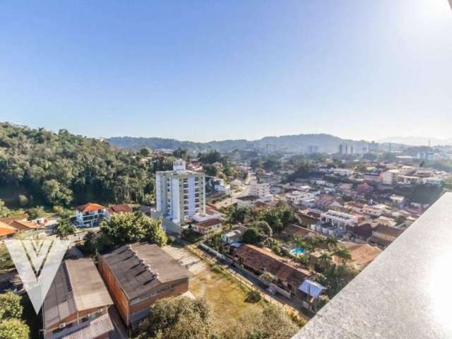 Apartamento com 2 dormitórios para alugar, 72 m² por R$ 2.612,24/mês - Velha - Blumenau/SC