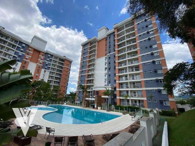 Apartamento com 2 dormitórios para alugar, 79 m² por R$ 3.147,00/mês - Água Verde - Blumenau/SC