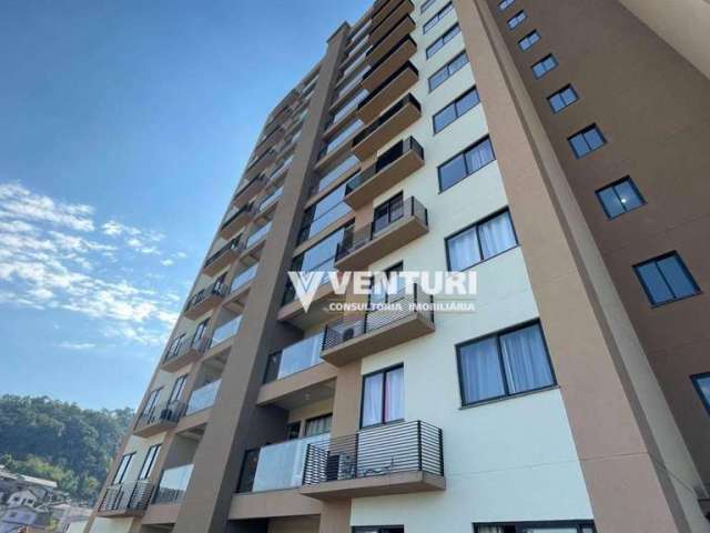 Apartamento com 2 dormitórios para alugar, 65 m² por R$ 2.249,00/mês - Badenfurt - Blumenau/SC