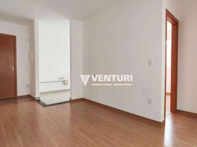 Apartamento para alugar, 45 m² por R$ 1.690,62/mês - Água Verde - Blumenau/SC